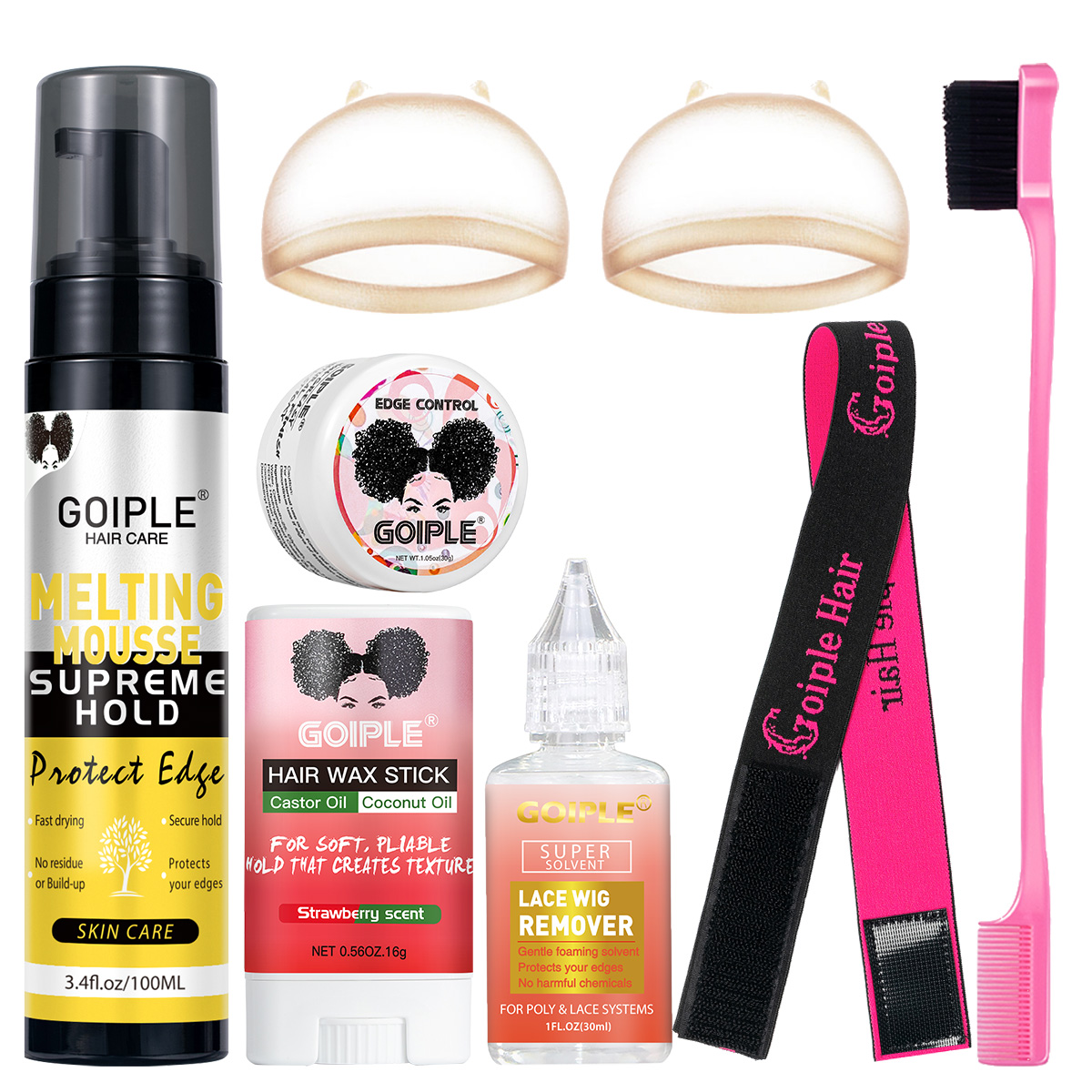 Hair Care Spray - 100 مل موس تثبيت الشعر للنساء،