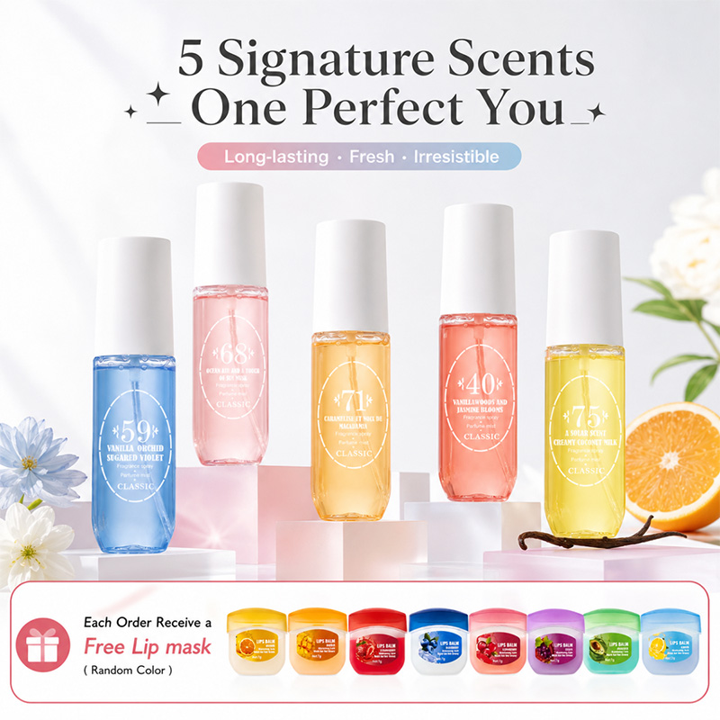Hair Care Spray - رذاذ عطر للجسم بـ 5 روائح: