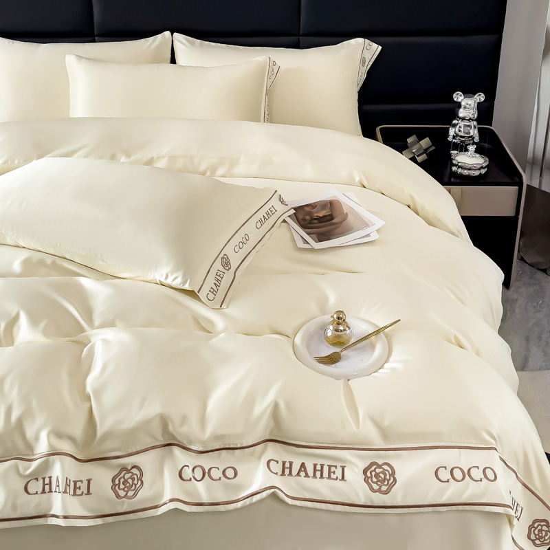 Satin Pillowcase Silk - طقم مفارش أسِرة من الساتان الشبيه