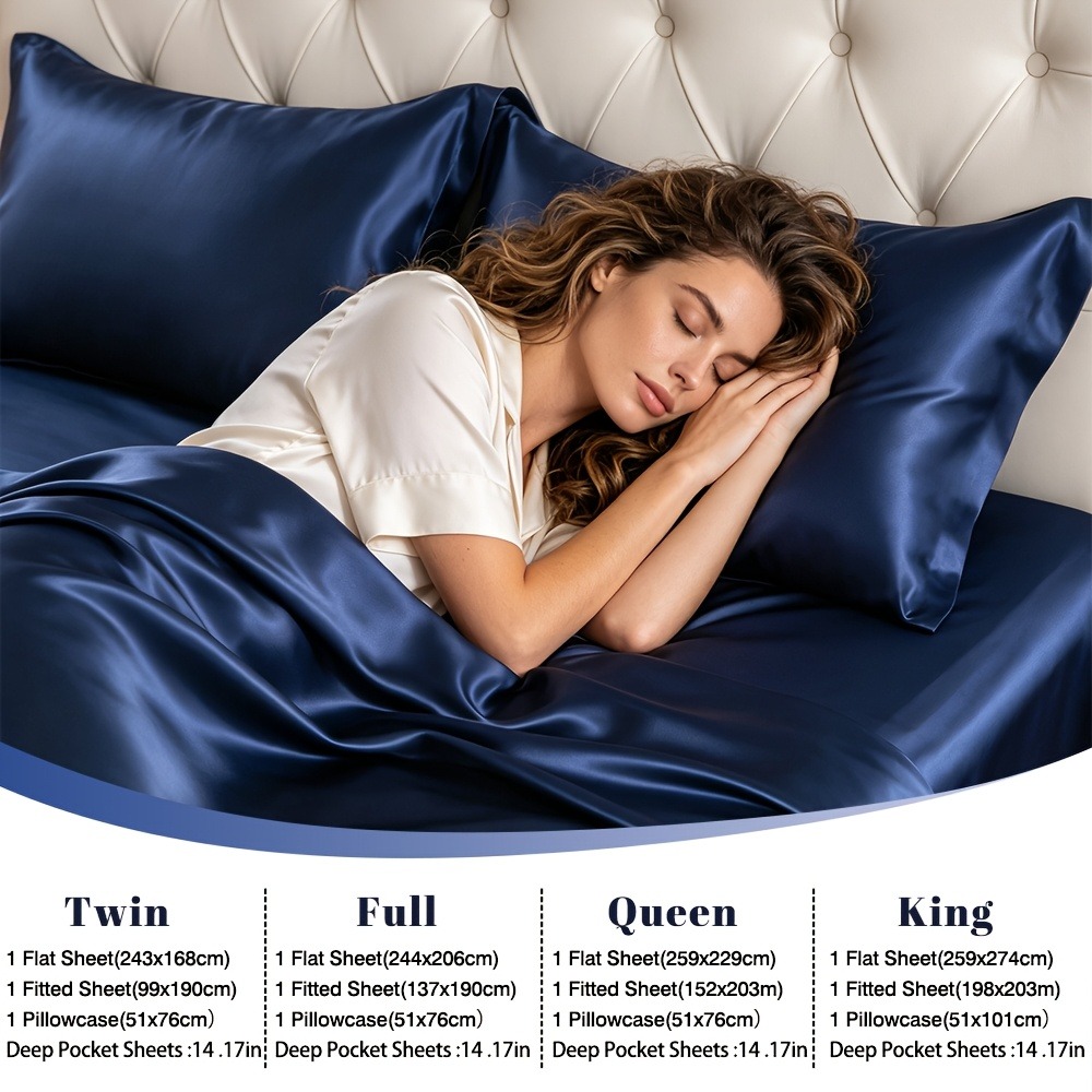 طقم أغطية سرير من ألياف البامب - مراجعة Satin Pillowcase Silk وسعره