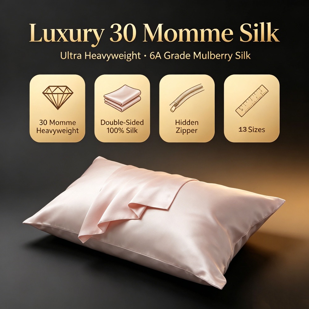 غطاء وسادة فاخر من حرير التوت  - مراجعة Hair Care Hospital وسعره