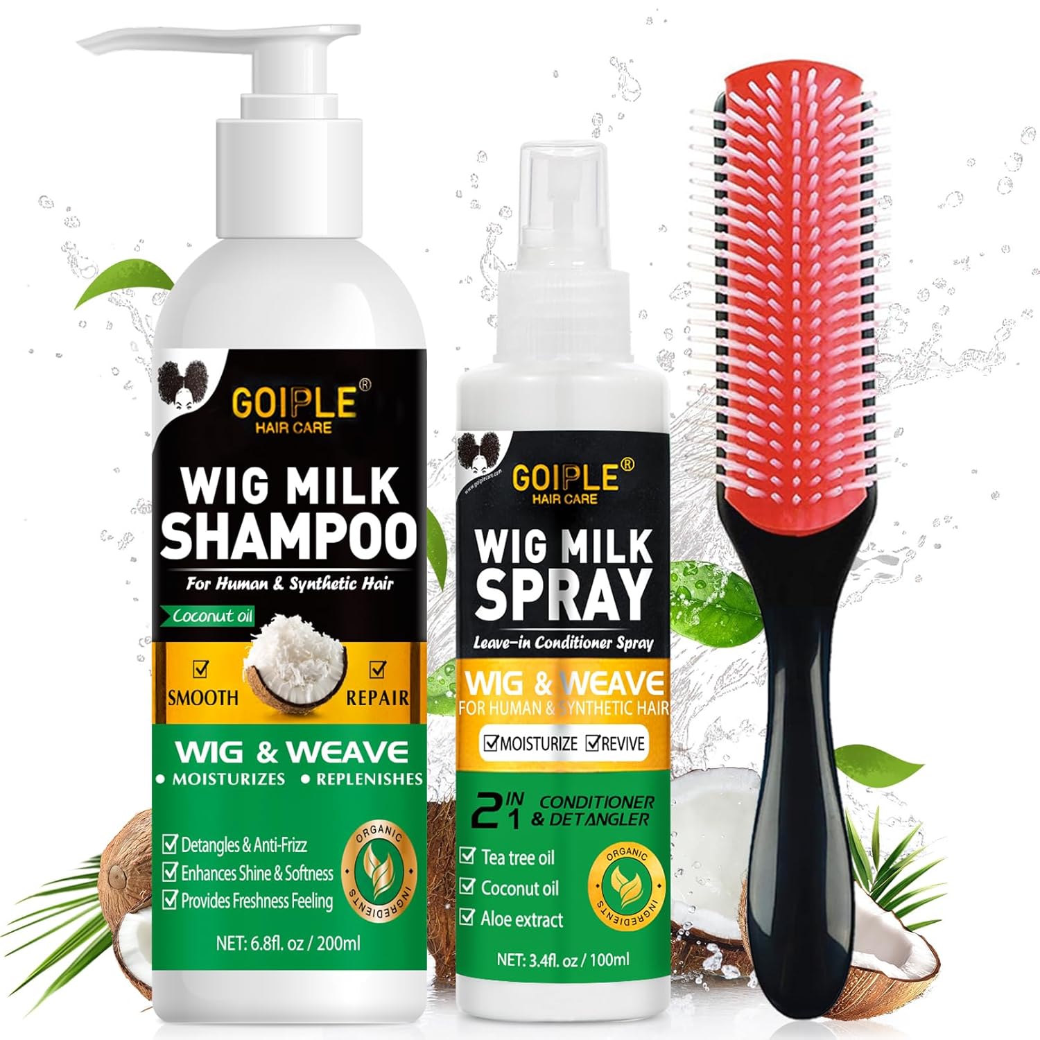 طقم العناية بالشعر المستعار 3  - مراجعة Hair Care Spray وسعره