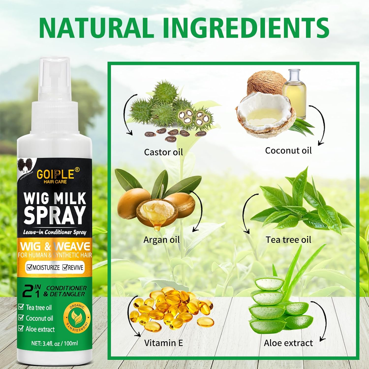 طقم العناية بالشعر المستعار 3  - مراجعة Hair Care Spray وسعره