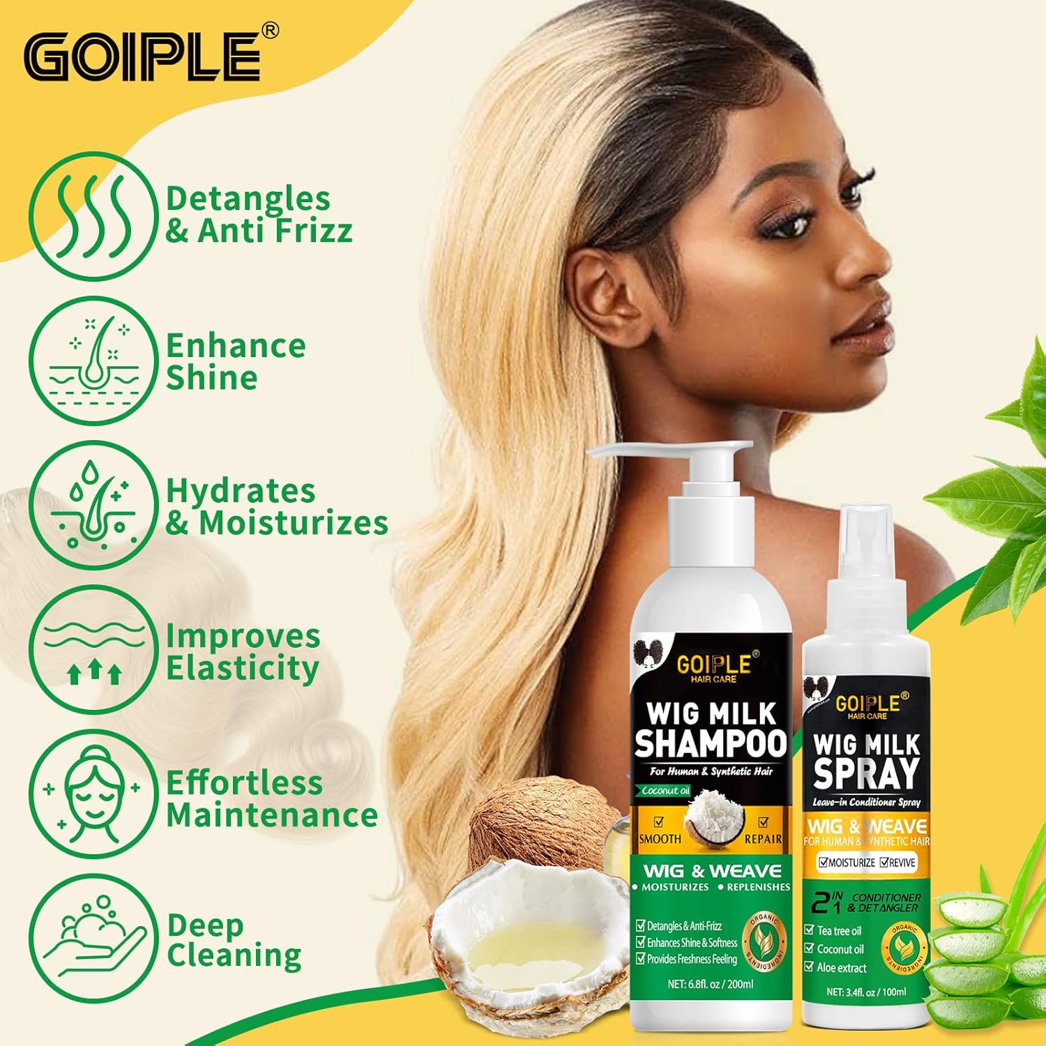 طقم العناية بالشعر المستعار 3  - مراجعة Hair Care Spray وسعره