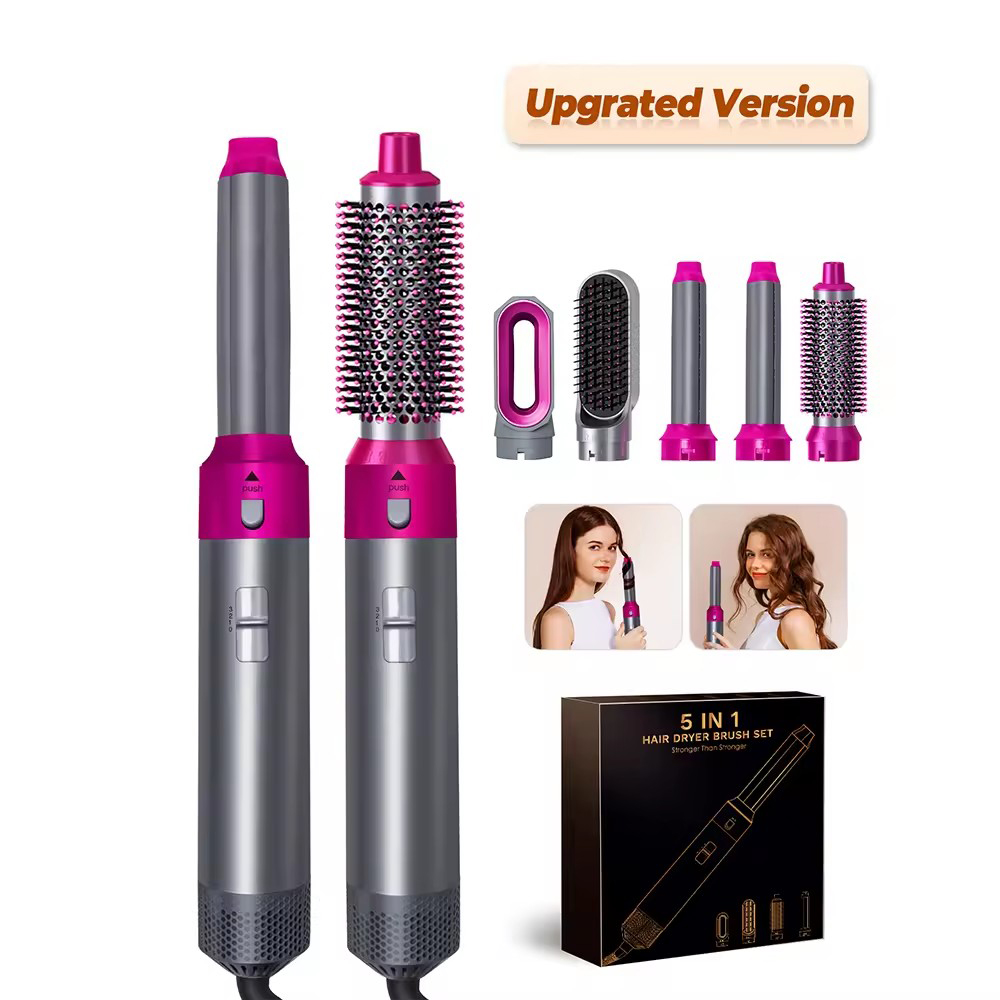 مجفف الشعر 5 في 1 مشط الشعر ال - مراجعة Hair Care Japanese وسعره