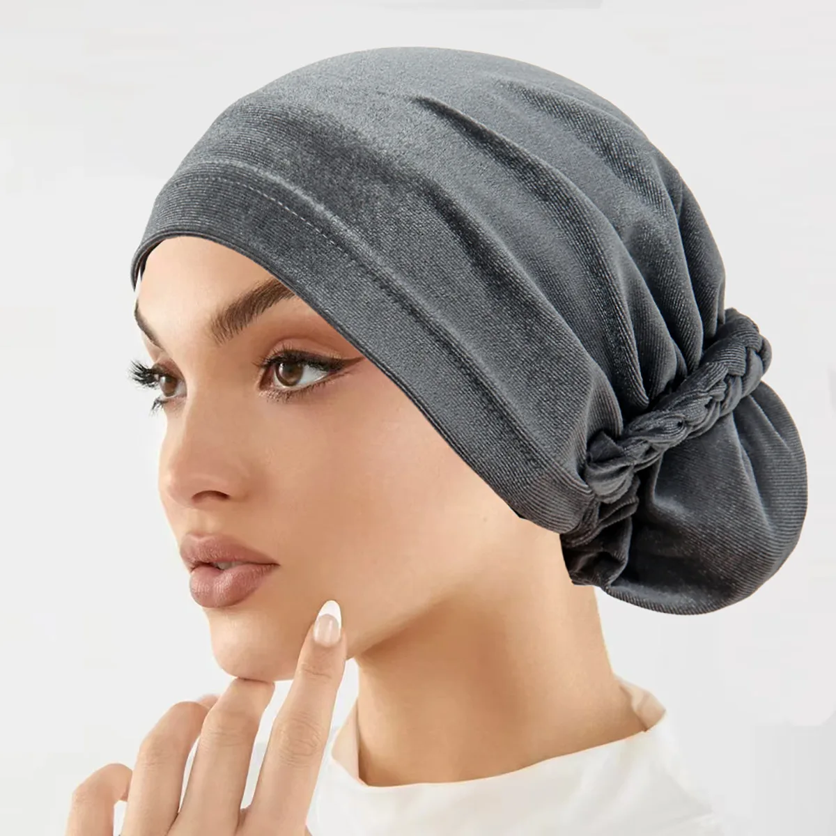 الضفائر الهندية المخملية قبعة  - مراجعة Hair Care Indian وسعره