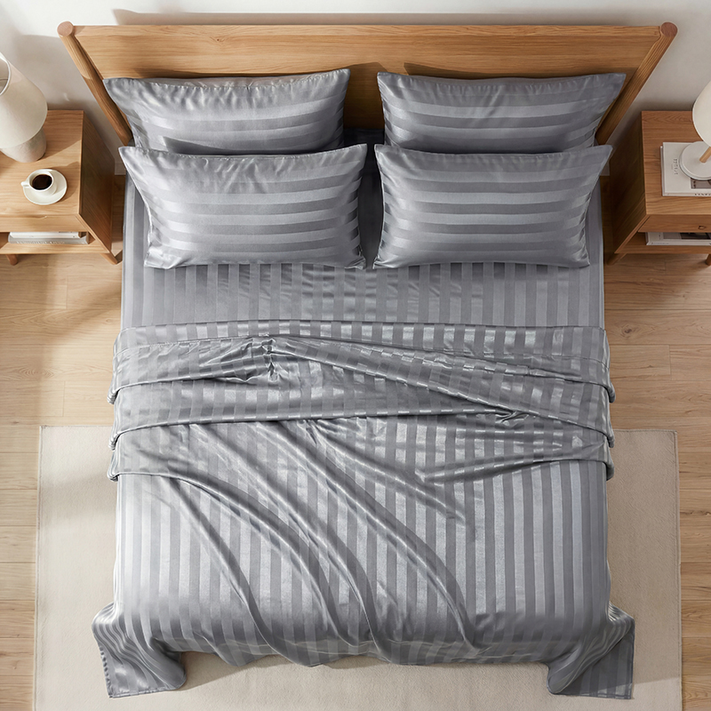 طقم ملاءات سرير ساتان مقاوم لل - مراجعة Satin Pillowcase Silk وسعره