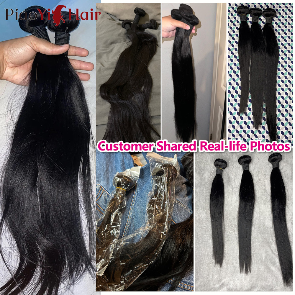 خصلات شعر بشري مستقيم 12A للنس - مراجعة Hair Care Indian وسعره