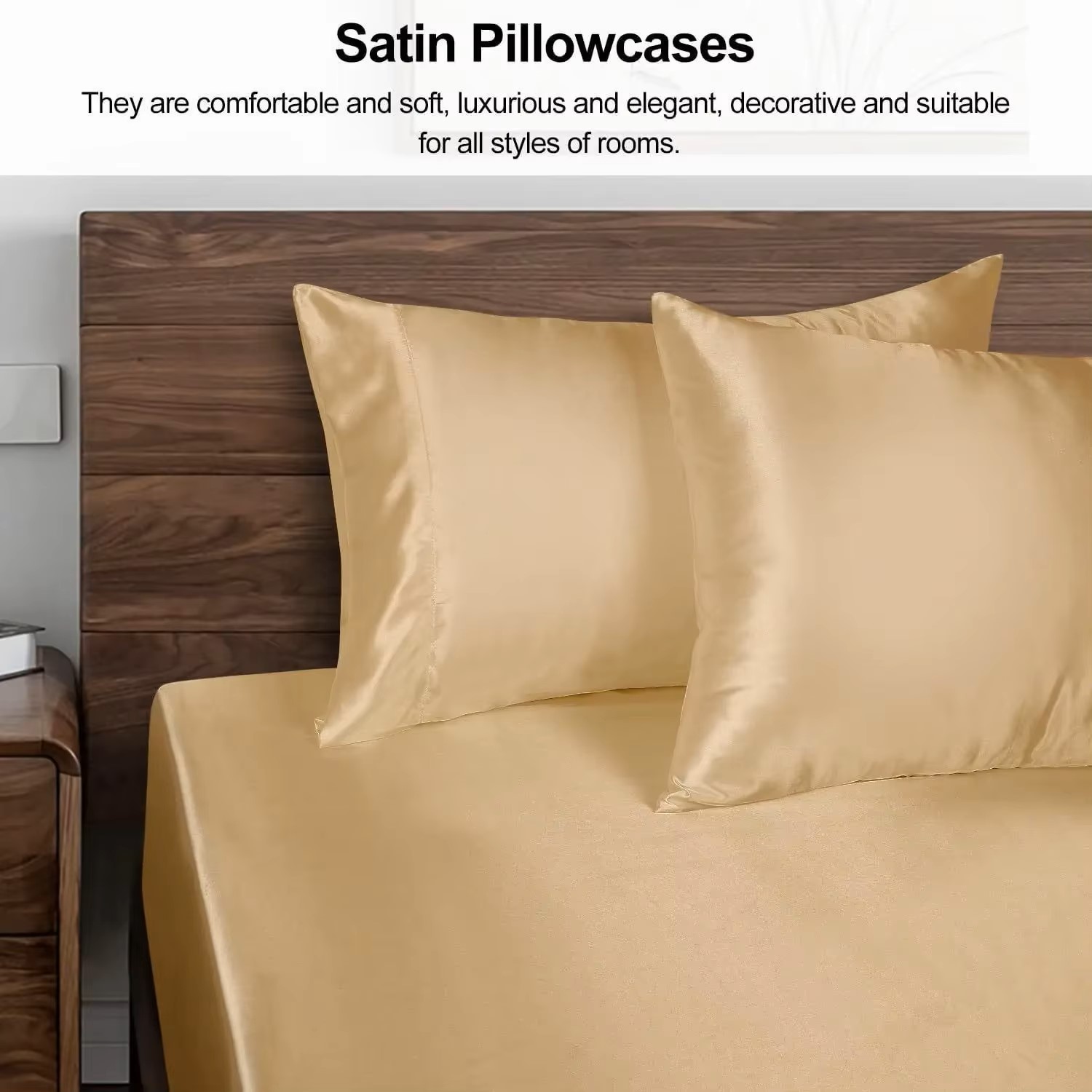 غطاء وسادة من الساتان للشعر مش - مراجعة Satin Pillowcase Silk وسعره