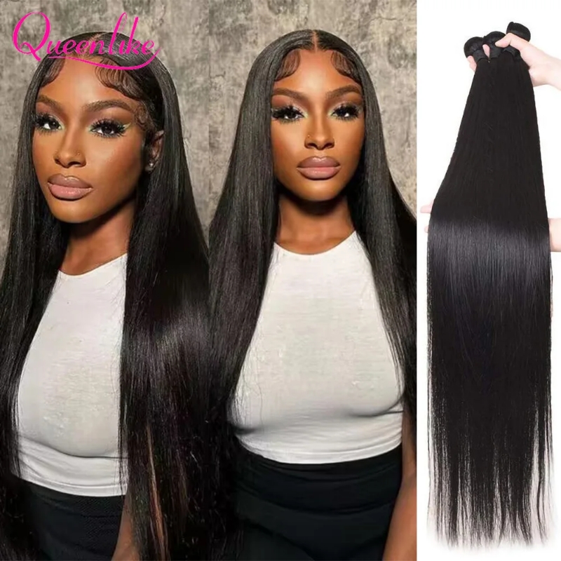 Queenlike 38 40 بوصة حزم من شع - مراجعة Hair Care Indian وسعره